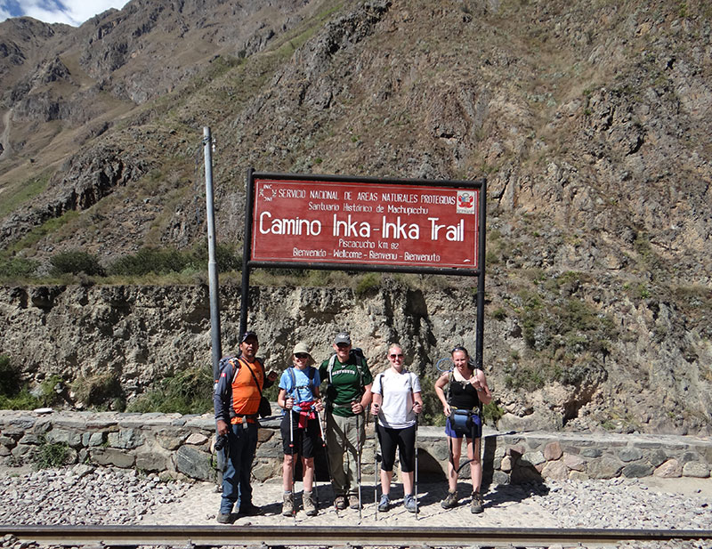 Start Inca Trail km 82