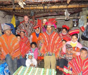 Community Visit on the Lares Trek . Something that Cusco trekking Experts include!